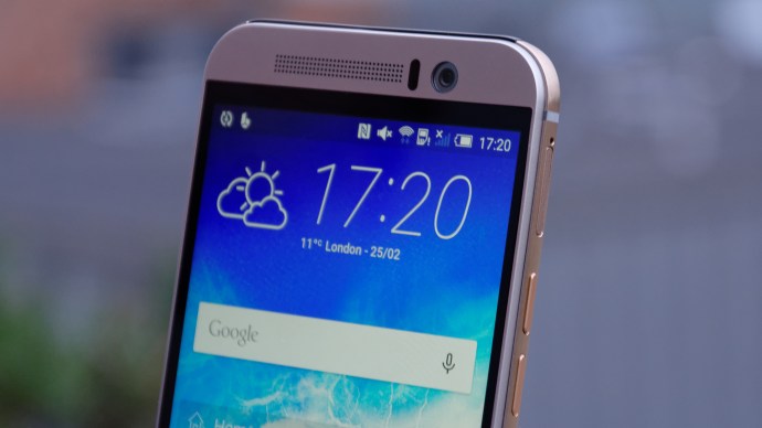 Преглед на HTC One M9: Предните стерео високоговорители гарантират, че HTC One M9 звучи толкова добре, колкото изглежда