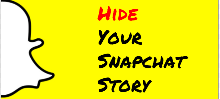 Как да скриете вашата Snapchat история