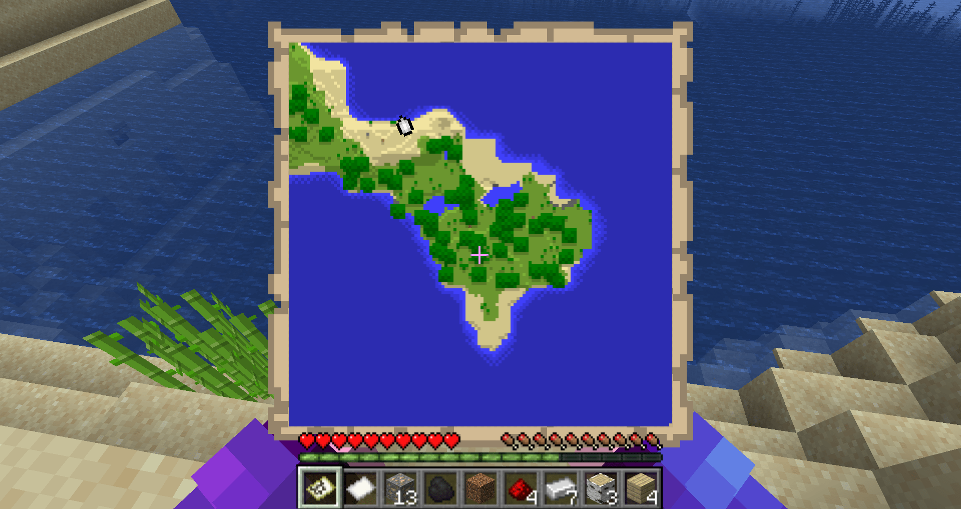 Minecraftで地図を作成する方法