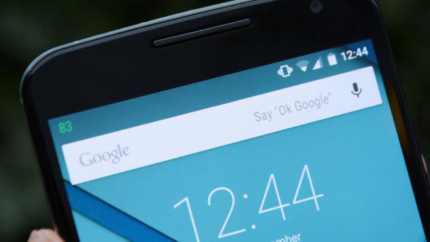 HuaweiとLGNext GoogleNexus-Nexus6の正面ショット