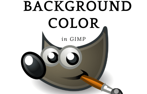 GIMPで背景色を変更する方法