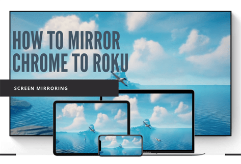 Как да отразявате Chrome към Roku