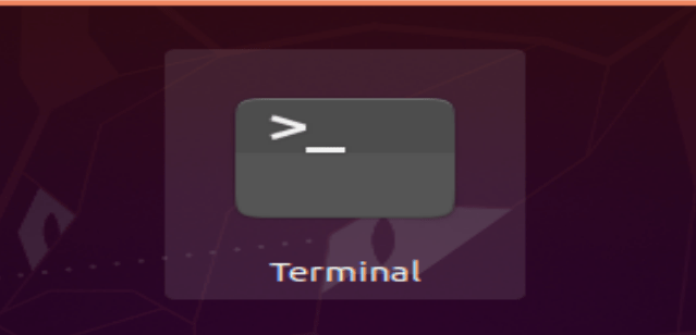 Applicazione terminale Linux