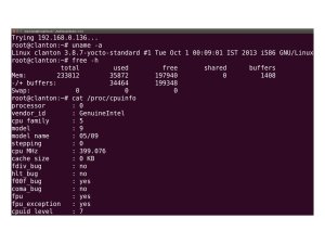 Intel Galileo: Yocto Project Linux